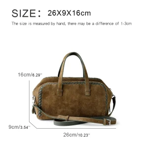 Natural leather handbags for women luxury brand shoulder bags top handle handbags and wallets matte leather crossbody bags - AliExpress Women's Handbags