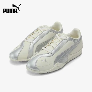 Puma genuine BellaV2 top layer cowhide women's silver light white retro sports shoes 404043-02 - AliExpress Sneakers