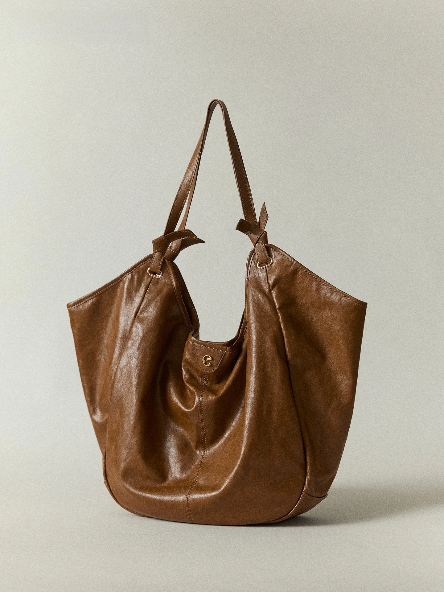 JACD Wilderness Brown Tote Bag Large Capacity Casual Women's Shoulder Bag 2026 New Autumn Winter Handbag Soft Leather - AliExpress Women's Handbags