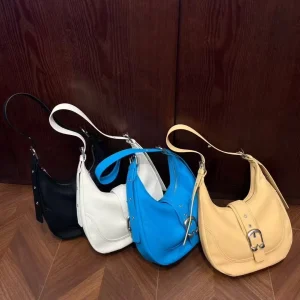 Vintage Saddle Bag for Women  Split Leather Crossbody Shoulder Bag, Lightweight Armpit Fashion Handbag for Trendy Style Girls - AliExpress Women's Handbags