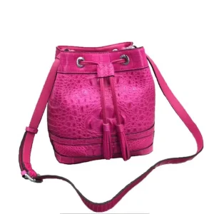 wanexing crocodile leather skin Bucket bag fashion One shoulder Female bag leisure women handbag - AliExpress Women's Handbags