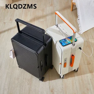 KLQDZMS Cabin Suitcase 20 inch PC Boarding Case 25 Charging Multifunctional Trolley Case Women's Carry-on Travel Luggage - AliExpress Luggage