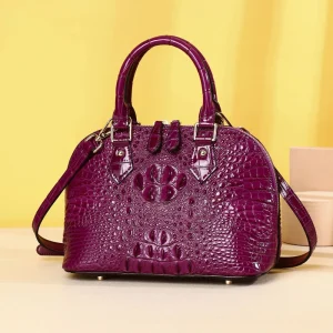 Luxury Brand Women's Handbag 2026 Genuine Leather Crocodile Pattern Fashion High Quality Female Purse New Collection TR101183 - AliExpress Women's Handbags