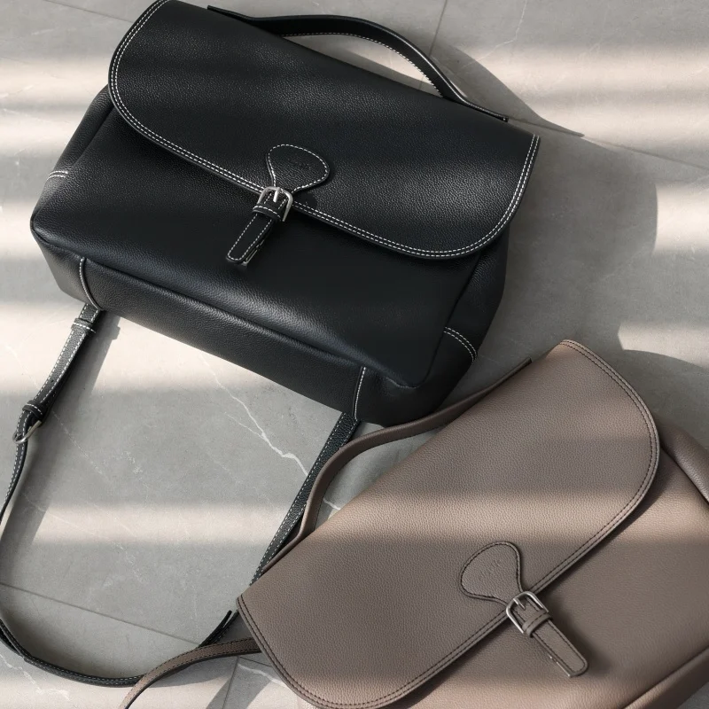 Women Genuine Leather Handbag For Working Briefcase Adjustable And Detachable Shoudler Strap Shoulder Bags Crossbody Bag - AliExpress Women's Handbags