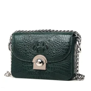 langhao Female bag  crocodile   Female bag  One - shoulder slung style  women chain  Little bread  new women chain bag - AliExpress Women's Handbags