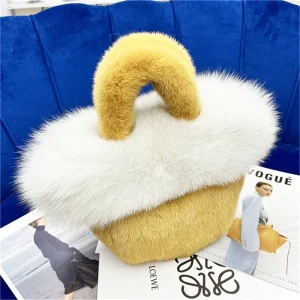 Women's Bag Fashion Designer Fur Bag 2026 New Women's Luxury Mink Fur Handbag Women's Wedding Party Bag Shoulder Wrapping Grass - AliExpress Women's Handbags