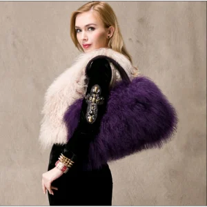 Wool Bag Cute And Versatile Winter Handbag Wool Large Capacity Woman Bags Relaxed Texture Furry Women Fashion Tote Shoulder Bag - AliExpress Women's Handbags