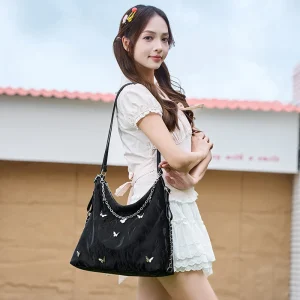 Genuine Disney Purses And Handbags Original Case Mickey Casual Chain Shoulder Bag Women's Large Capacity Fashion Butterfly Backp - AliExpress Women's Handbags