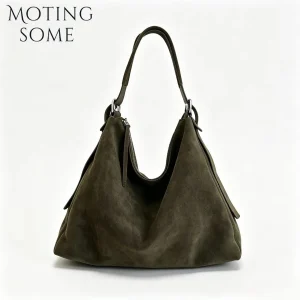 MOTINGSOME Winter Bag Soft Suede Leather Woman Bags Oversized Handbag Shoulder Crossbody Casual Tote Messenger Purse 2026 New In - AliExpress Women's Handbags