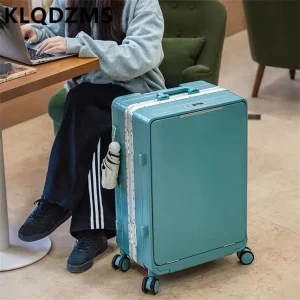 KLQDZMS High Quality Luggage 20 Inch PC Boarding Suitcase 24”26 Inch Large Capacity Luggage Men's And Women's Universal Luggage - AliExpress Luggage