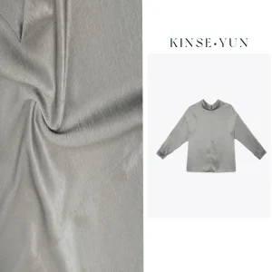 KINSE·YUN Rabbit Ear irt Spring Summer Edition Luxury Acetate High Design Sense Sa irt KSY2699 Women's Busin Casual ... - AliExpress Shirts & Blouses