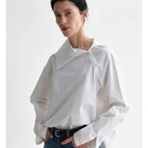 Planites Women's Long Sleeve Shirt Button Sand Wash Linen Breathable Diagonal Button-Up Shirt Commute Style Pure Color Warmth - AliExpress Shirts & Blouses