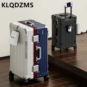 KLQDZMS Large Capacity Luggage Bag For Women Thick Aluminum Frame Password Box 32 Inch Oversized Suitcase For Men On Business - AliExpress Luggage