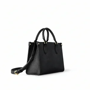 Black Pebbled Leather Top‑Handle Satchel Bag, Gold Hardware Detachable Adjustable Shoulder Strap Large Capacity Work Tote Purse Elegant Women Handbag - AliExpress Women's Handbags