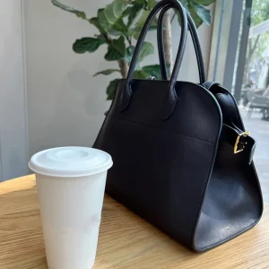 High End Leather Margaux Minimalist Shoulder Bag Handbag for Women Designer Female Girls Large Tote Bag - AliExpress Women's Handbags