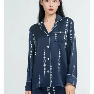 100% Mulberry Silk Women's Long Cardigan Pijamas Ladies Pure Silk Pajama Sets Spring Autumn Pajamas Sleepwear Fashion Pyjamas - AliExpress Women's Sleep & Lounge