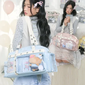 Design Large Capacity Boston Shoulder Crossbody Bag for Star Chasers Ins Bag with Multiple Compartments Sweet Cool Style - AliExpress Women's Handbags