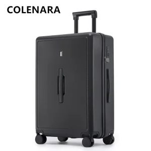 COLENARA 20"24"26"28Inch Women's Carry-on Travel Luggage Bag ABS+PC Boarding Box Large Capacity Trolley Case Rolling Suitcase - AliExpress Luggage