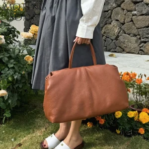 Motingsome Quality Cowhide Genuine Grade Woman Handbag Blowing Bag Oversized Hobos 2025 New in Handbag Autumn and Winter Tote - AliExpress Women's Handbags
