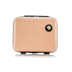 Khaki/White/Green/Yellow/Black 14 Inch Cosmetic Bag Small Women Travel Suitcase Luggage Compressive Material Size:31-15-25cm - AliExpress Luggage