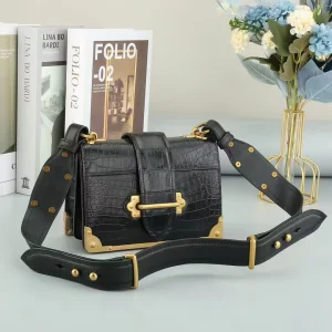 100% Genuine Crocodile Skin Cross Body Shoulder Women Bag Alligator Leather Cross Body Lady Bag with golden color hardware - AliExpress Women's Handbags