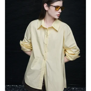 Casual Long Sleeve Shirt Jacket Women's Spring New Loose Versatile Anti-Aging Fashionable Turn-down Collar Street Style Cotton - AliExpress Shirts & Blouses
