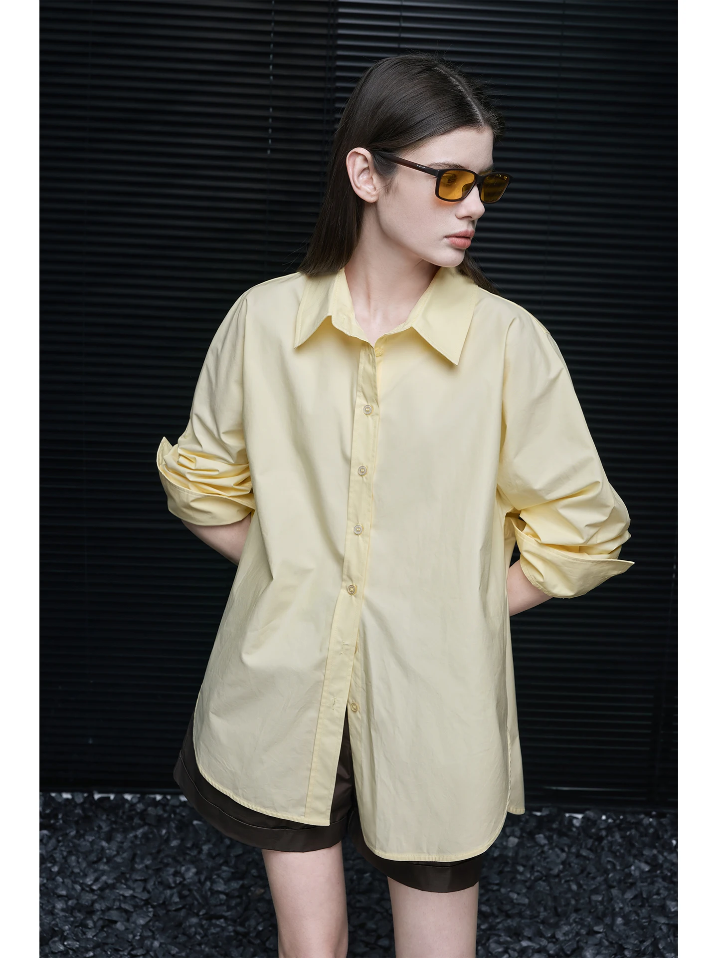 Casual Long Sleeve Shirt Jacket Women's Spring New Loose Versatile Anti-Aging Fashionable Turn-down Collar Street Style Cotton - AliExpress Shirts & Blouses