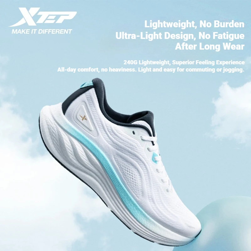 Xtep Light Boat Height-Increasing Water Proof Rebound Comfortable Ultra-Lightweight Leisure For Women Running Shoes 874218110062 - AliExpress Sneakers