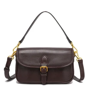 Elegant Genuine Top Layer Vegetable Tanned Cowhide Leather Envelope Handbag Autumn Winter New Collection Shoulder Crossbody Bag - AliExpress Women's Handbags