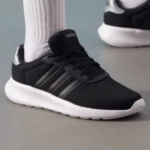 Hot Adidas Women Black Silver Cloudfoam Comfort Breathable Fabric Lightweight Daily Outdoor Running Sneakers GY0699 - AliExpress Sneakers