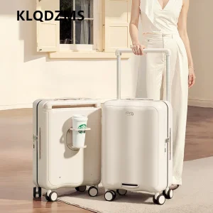 KLQDZMS High Quality Suitcase 20 "ABS+PC Boarding Box 24 Inch Women's Trolley Case Wheeled Travel Bag Student Cabin Luggage - AliExpress Luggage