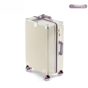 Women Luggage 2025 Model 20 Inch Luggage 22 Inch Student Travel Zippered Case Suitcases Rolling Luggage Trolley Case - AliExpress Luggage
