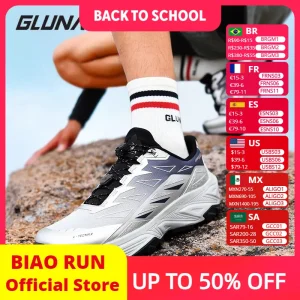GLUNA Original Outdoor Off-Road Running Shoes For Men Hiking And Mountaineering Shoes For Women Waterproof Anti-Skid Breathable - AliExpress Sneakers