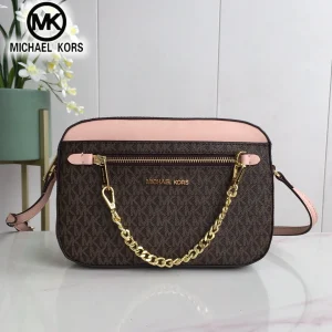 Michael Kors women's high-quality leather crossbody shoulder bag MK classic vintage camera bag casual versatile bag - AliExpress Travel Bags
