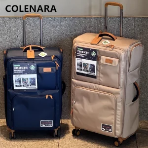 COLENARA Oxford Cloth Suitcase Travel Set 20"24"28 Inch Trolley Case Women's Boarding Box Universal Wheel Rolling Luggage - AliExpress Luggage