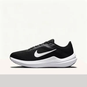 Nike Air Winflo 10 Breathable Lightweight Soft Comfort Rebound Low-Top Running Shoes Women's Black and White DV4023-003 - AliExpress Sneakers