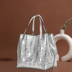 CH Genuine leather Handbag Large Capacity Tote Bag Simple Retro Solid Color Luxury Designer Leather Purse for Women Bolsos Mujer - AliExpress Women's Handbags