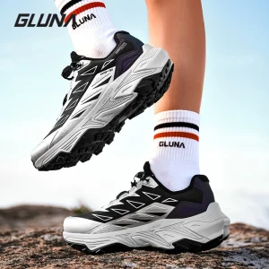 GLUNA Full Waterproof Trail Running Shoes Men Women  Carbon Plate Super Rebound Anti-slip Outdoor Hiking Sneakers 86889 - AliExpress Sneakers