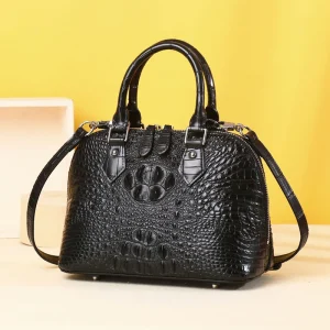 Luxury Brand Women's Handbag 2026 Genuine Leather Crocodile Pattern Fashion High Quality Female Purse New Collection TR101175 - AliExpress Women's Handbags