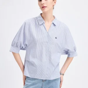 Navigare Pure Cotton Thin Women's Shirt Summer New Loose Striped Shirt Casual Style Breathable Comfortable Commute Shirt - AliExpress Shirts & Blouses