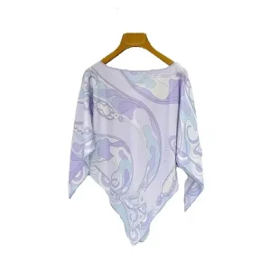 Spring Summer Fashion Daily Casual Geometric Print Silk Pullovers Women's O-Neck Loose Batwing Long Sleeve Blouses - AliExpress Shirts & Blouses