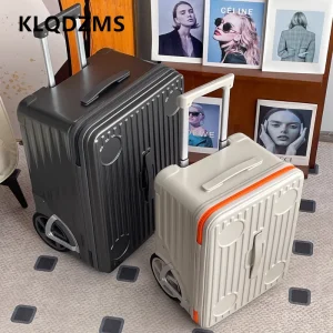 KLQDZMS ABS+PC Suitcase New Boarding Box 20"24 Inch Men's Trolley Case Women's Password Box Universal Wheel Rolling Luggage - AliExpress Luggage