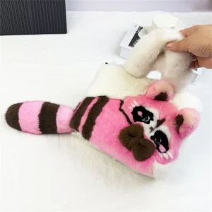 Luxury Women's Tote Bag Mink Fur Plush Kitten Design Soft Bag for Women Fashion Designer Handbag Furry Women's Bag - AliExpress Women's Handbags