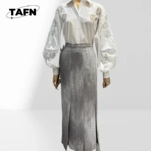 Women's Solid Color Cotton Shirt Loose Fit Blouse Women’s Button Down Color Block Casual Blouse Formal Button Down TopAI0929 - AliExpress Shirts & Blouses