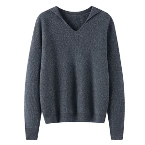 100% Pure Cashmere Sweater Women's Lapel High-End Knitted Pullovers Ingot Needle Casual Loose Cashmere Tops Warm Bottoming Shirt - AliExpress Sweaters&Jumpers