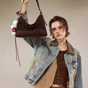 JACD Luxury Genuine Leather Brown Women's Bag 2026 New Style Retro Artistic Shoulder Crossbody Bag Soft Handbag Commute - AliExpress Women's Handbags