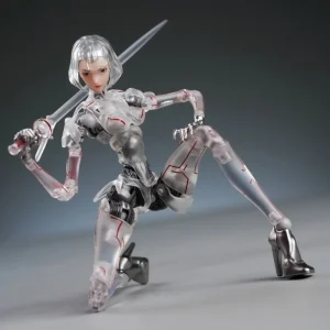 Guke 1/12 Scale Women Soldier Robot Agent C1 Action Figure Model Transparent Skeleton Full Set 6-inches Collection Toy - AliExpress Action & Toy Figures