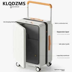 KLQDZMS Cabin Suitcase 20 Inches PC Boarding Box 24"26" Large-capacity Trolley Case Men and Women Universal Rolling Luggage - AliExpress Luggage