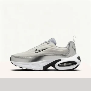 Nike Air Max Portal: Breathable, Comfortable, Versatile, and Durable Low-Top Running Shoes for Women – Silver/White HM0256-001 - AliExpress Sneakers