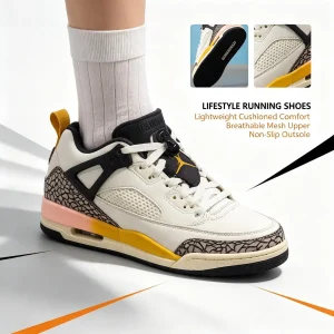 Nike Women's Jordan Spizike Low (Gs) Sports Fashionable Cushioning Comfortable Wear-Resistant Basketball Shoes FQ3950-107 - AliExpress Sneakers